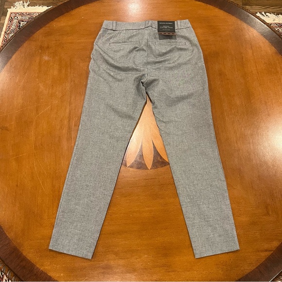 SOLD Banana Republic Petite Skinny Sloan Pant Dark Gray 0P Mid-Rise Bi-Stretch - Picture 4 of 16
